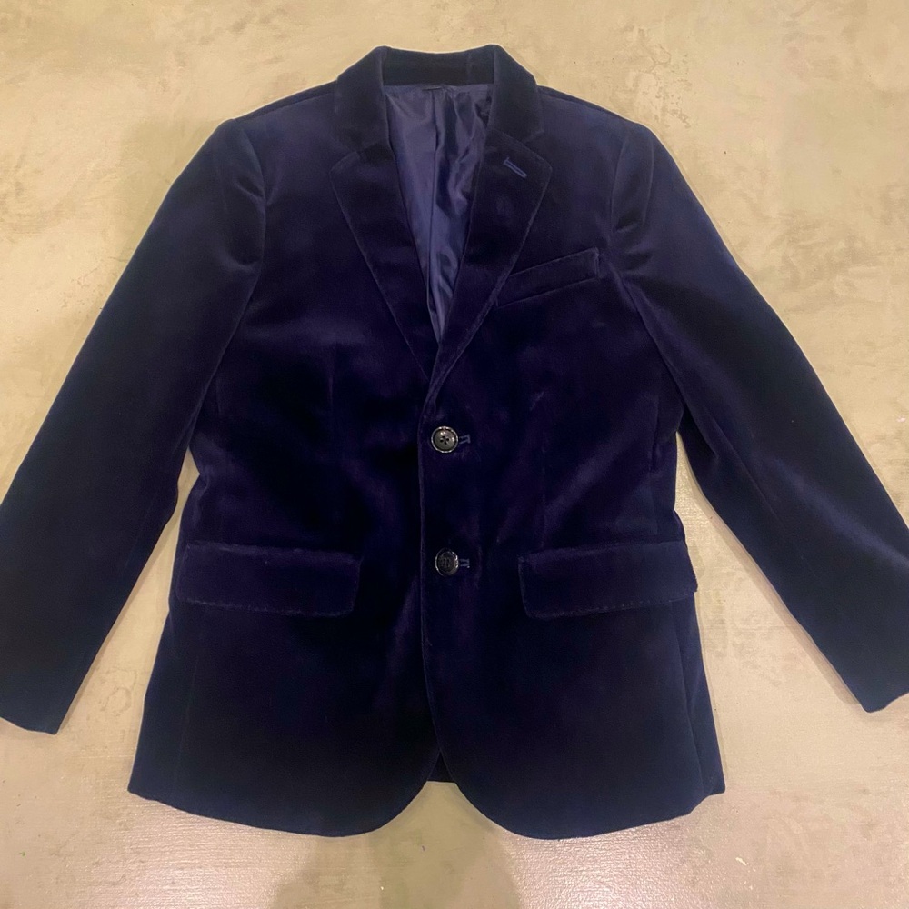COPY - J. Crew Crewcuts Boys Navy Velvet Blazer 7